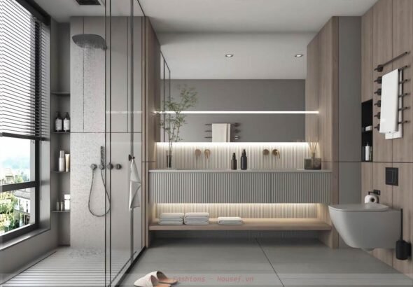 Modern bathroom