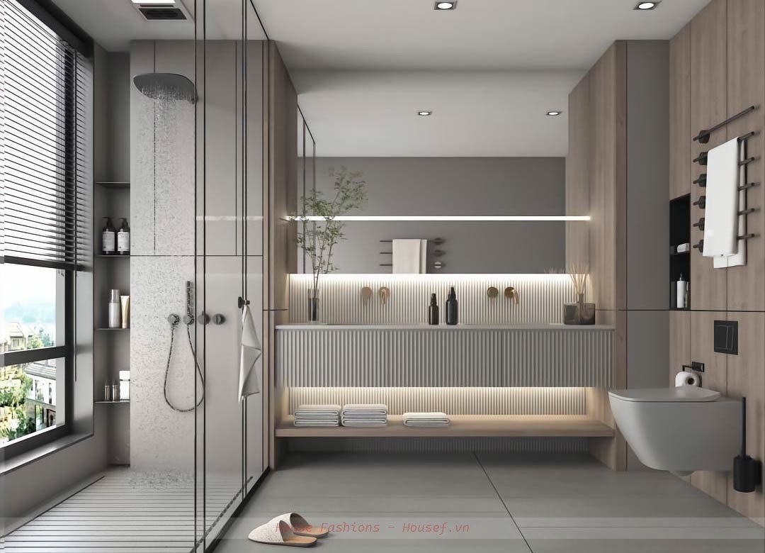 Modern bathroom