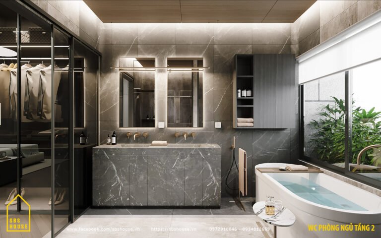 Modern bathroom