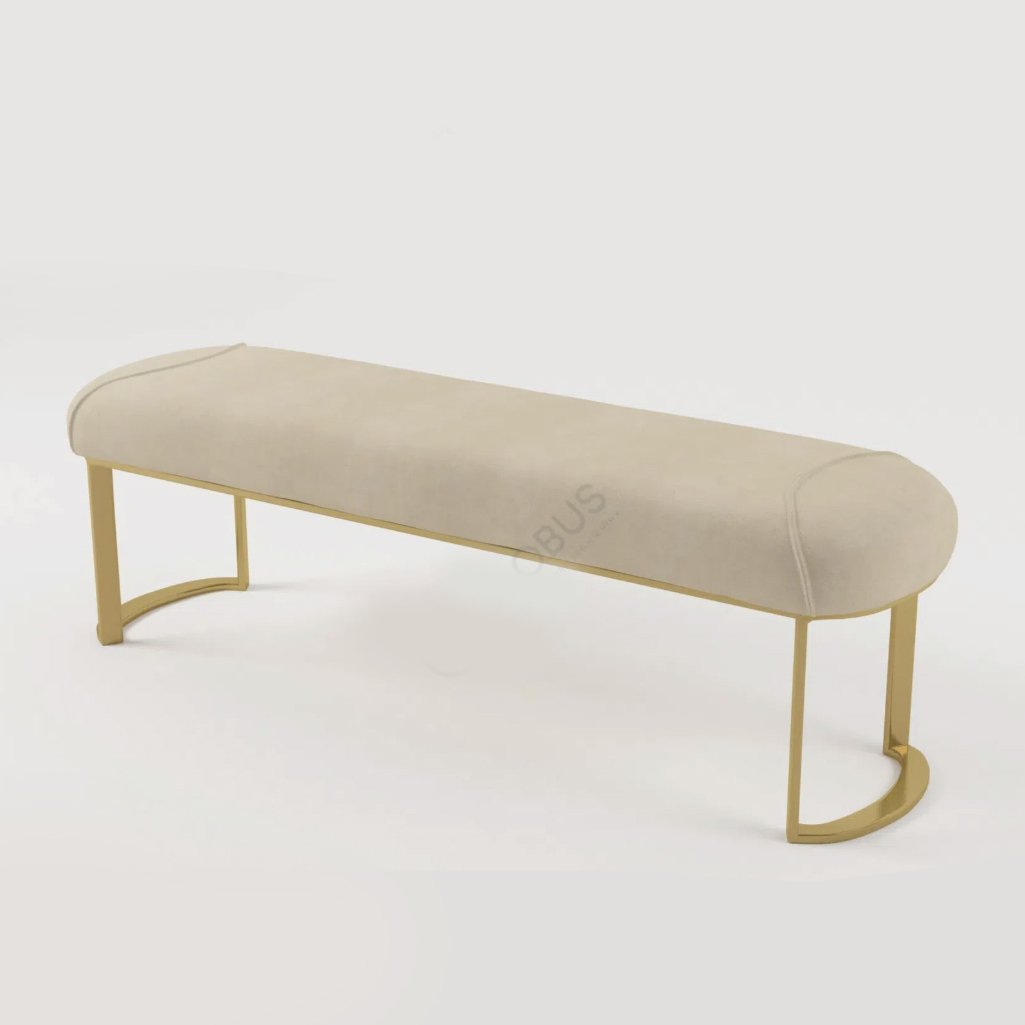 Square fancy modern ottoman