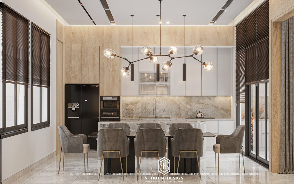 Tall Ceiling Cedar Wood Cabinets