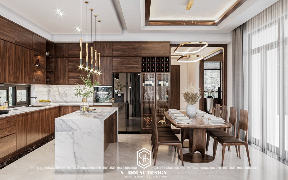 Modern dining room