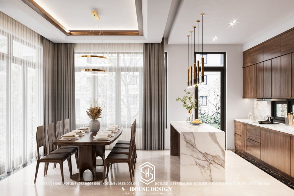 Modern dining room