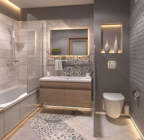 Modern bathroom