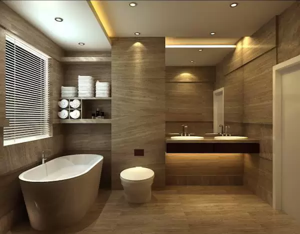 Modern bathroom