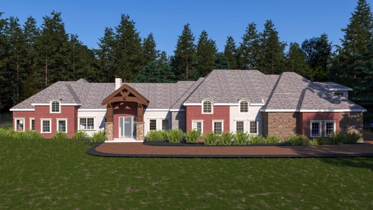 QRDesign.co Front of a Mansion