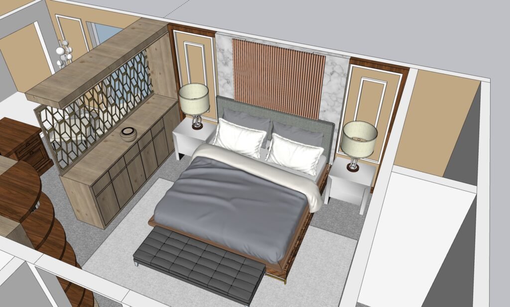 ModernRoomDesign_QRDesign_612 house_3_bed_Bedroom